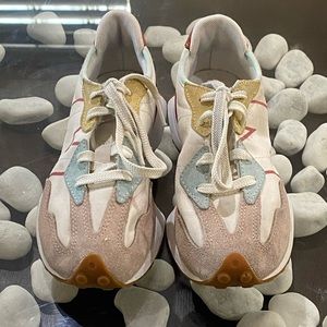 New Balance 327 Wide 'Oyster Pink Henna' Kids Sneakers